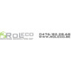 Logo 2 Farben - vinyl RolEco 600x65 cm  Lime/Tele