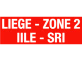 Inscription  LIEGE ZONE 2 IILE-SRI  - Blanc