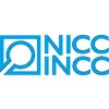 Logo 1 kleur - NICC-INCC 38x13 8cm  Lichtblauw 