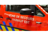 Inscription  ZONE DE SECOURS HAINAUT EST  - Blanc