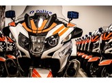 Kit Police Haute visibilite BMW R1250 Fluo Orange