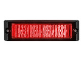 XT4 Rood/Rood - 2-in-1 kalenderlamp in zwarte behu