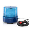 COMET-M LED Beacon   Blauw R65  9-32VDC  Magnetisch met Spiraalkabel en Universele Stekker