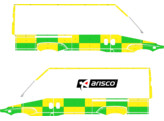 Striping Iveco Daily 2019 L2H2 - Battenburg KIT T1