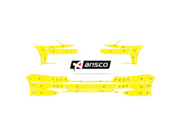 Arisco Bumpers Skoda Octavia Hatchback 2017-2020 Avery Prismatic Fluo Yellow front PS   rear NPS