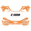 Arisco Bumpers Peugeot 208 2012-2019 Avery Prismatic T7514 Orange
