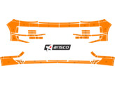 Arisco Bumpers VW Transporter T6 2016 2021 Avery Prismatic Fluo Orange with trunk lid front PS   rea