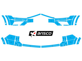 Arisco Sto stangen VW Tiguan Allspace 2016- Avery Prismatic T7505 Blau