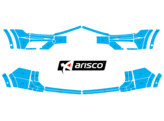 Arisco Pare-chocs VW Tiguan Allspace 2016- Avery Prismatic T7505 Bleu
