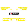 Arisco Bumpers Mercedes Sprinter 2000-2007 Avery Prismatic T7513 Fluo Yellow