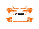 Arisco Bumpers Mercedes V-Class 2014- Avery Prismatic Orange with trunk lid NFPS RPS