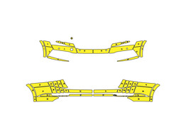 Arisco Bumpers Skoda Superb Combi 2015- Prismatic Yellow FPS   RPS   Headlight washers