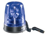 390 Halogen Beacon  Blue R65  Fixed Mounting  12VD