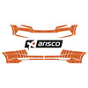 Arisco Bumpers Skoda Superb Combi 2015- Avery Prismatic T7514 Orange