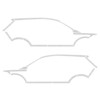 Outline Volkswagen Tiguan 2021 - Avery ECE104 White