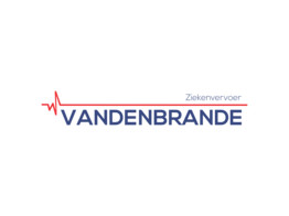 Logo 2 colors - vinyl Ziekenvervoer VANDENBRANDE 4