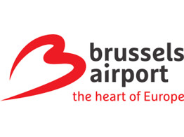 Full color logo  Vinyl    laminate 40x40 cm Brussels Airport