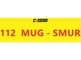 Lettering  112 MUG - SMUR  6 5 cm tailgate