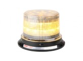 CL199 LED Beacon  12/24 Volt  Permanent Mount  Clear Lens  Amber Leds