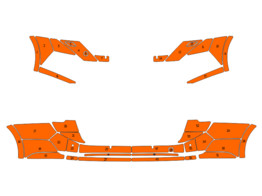 Arisco Bumpers Skoda Octavia Combi 2020- Orange