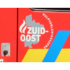Logo 2 couleurs - vinyl HVZ Zuid-Oost 40cm  Blanc/