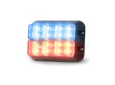 LEDX Rouge/Bleu - Lampe calendrier double dans boi