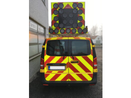 Striping Mercedes Vito 2016 A2 rear chevrons 12 5 cm