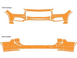Arisco Sto stangen Volvo V90 2016- Avery prismatic Orange FEDPOL