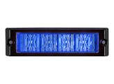 XT4 Blauw/Blauw- 2-in-1 kalenderlamp in zwarte beh