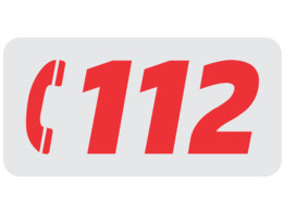 Logo 112 Large 40x20 cm