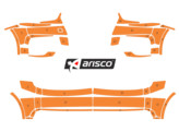 Arisco Pare-chocs Audi A1 2018- Avery Prismatic Or