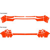 Arisco Bumpers Dacia Duster 2018 RPS   FPS - Avery Prismatic W11514 Orange