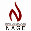 Logo 2 Farben - vinyl ZdS Nage  Rot/Schwarz 