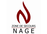 Logo 2 Farben - vinyl ZdS Nage  Rot/Schwarz 