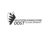 Logo 1 Farbe - HVZ Oost Vlaams-Brabant 40 cm  Schwarz 