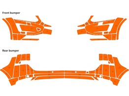 Arisco Sto stangen Volvo XC60 2017- Avery Prismatic T11514 Orange