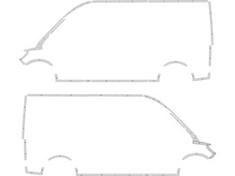 Contour Mercedes Sprinter 2019 L2H2 - ECE104 Blanc