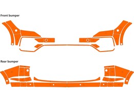 Arisco Sto stangen VW Touareg 2020- Avery Prismatic T7514 Orange