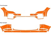 Arisco Bumpers VW Touareg 2020- Avery Prismatic T7514 Oranje