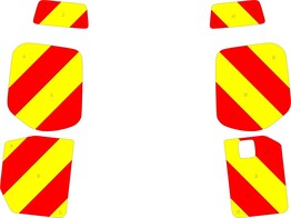 Striping Mercedes Sprinter 2018 - Innenturen 20cm - WDB907
