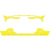Arisco Pare-chocs VW Passat Break Alltrack 2014- Jaune  FPS   RPS 