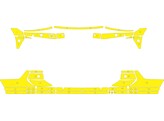 Arisco Pare-chocs VW Passat Break Alltrack 2014- Jaune  FPS   RPS 