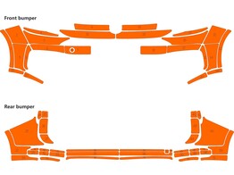 Arisco Sto stangen VW Caddy 2020- Avery Prismatic T11514 Orange