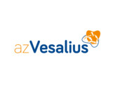 Full color logo  One Way Vision    Laminat  wei er Hintergrund  - 75x52 cm AZ Vesalius Tongeren