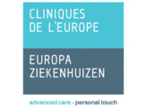 Full color logo  One Way Vision    stratifie  fond blanc  - Clinique de l Europe VW T-Cross