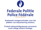 Full color  Vinyl  - PolFed sticker nettoyant carrosserie