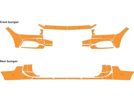 Arisco Bumpers Volvo V90 Cross Country 2021- Avery Prismatic Orange