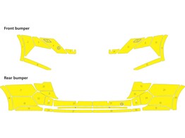 Arisco Sto stangen Skoda Octavia Combi 2020- Gelb
