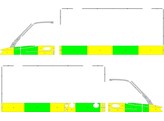 Striping MB Sprinter -2019 kast Dulmer half batten