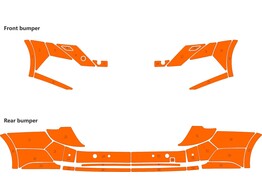 Arisco Sto stangen Skoda Octavia Berline 2022- Orange